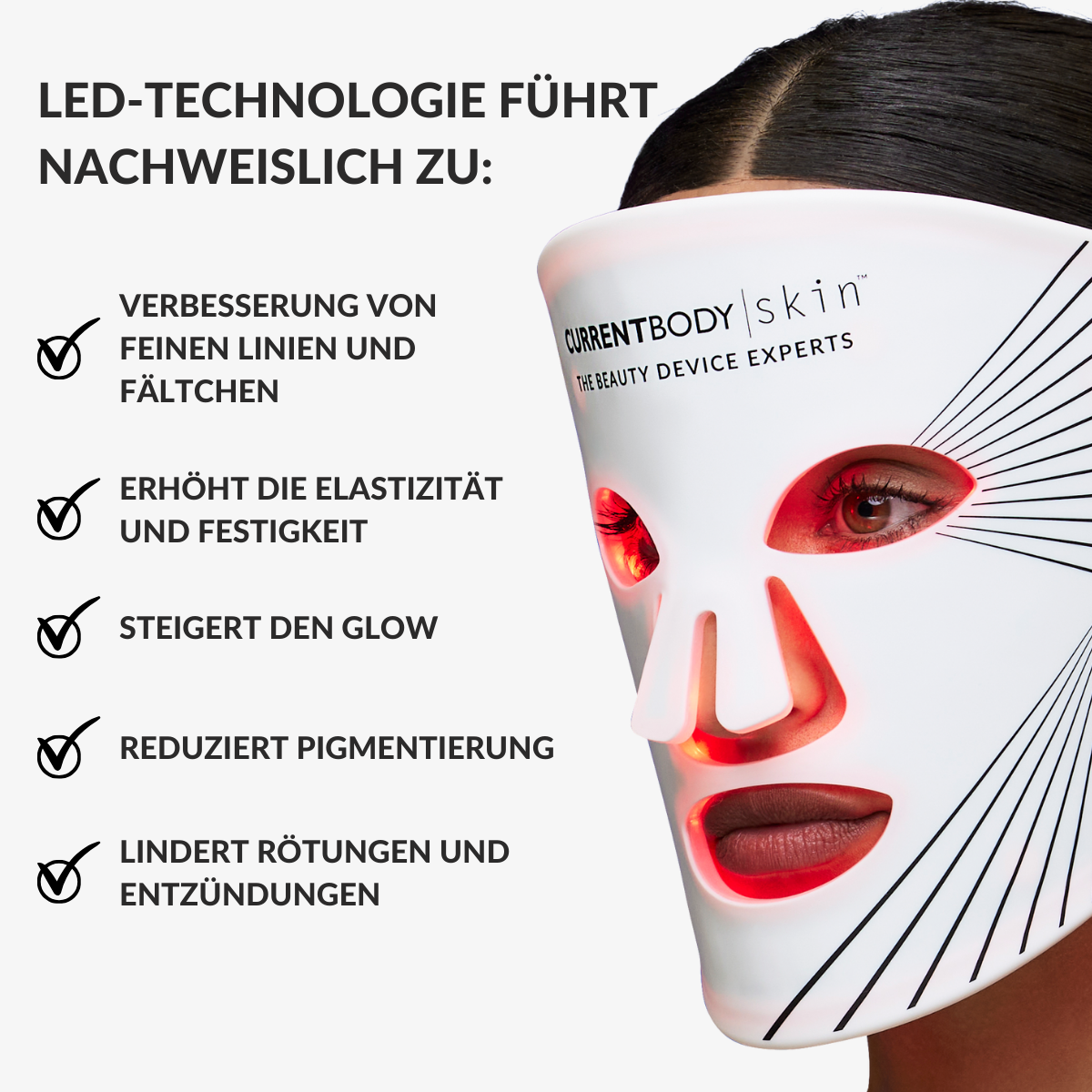 CurrentBody Skin LED Lichttherapie Maske